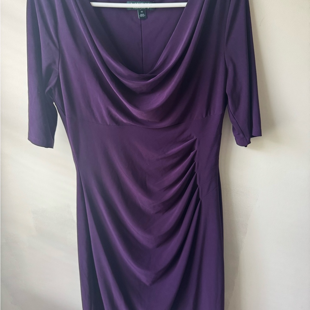 Ralph Lauren Deep Purple Dress